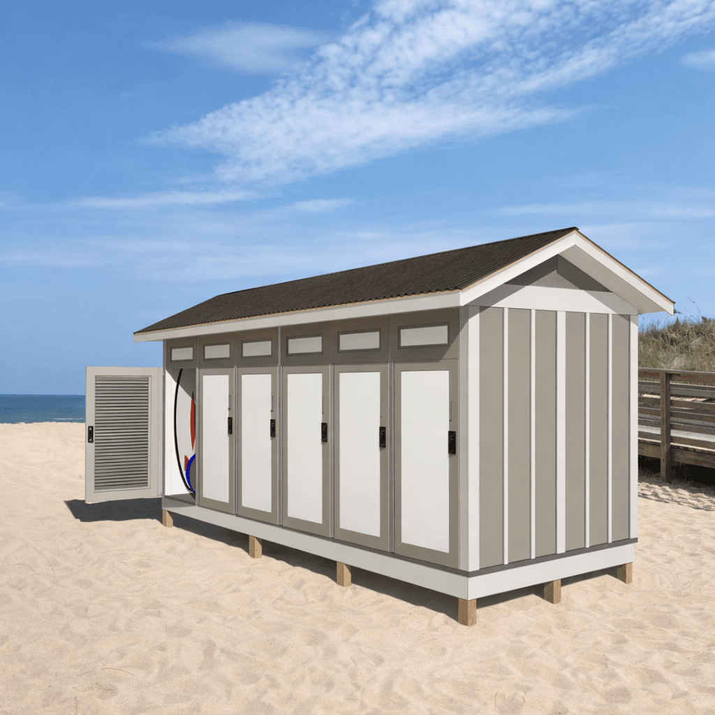 Pearl Beach Lockers rendering